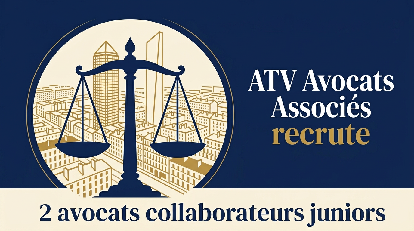 ATV Avocats Associés recrute 